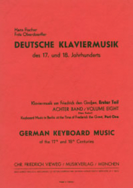 Klaviermusik um Friedrich den Grossen (I)