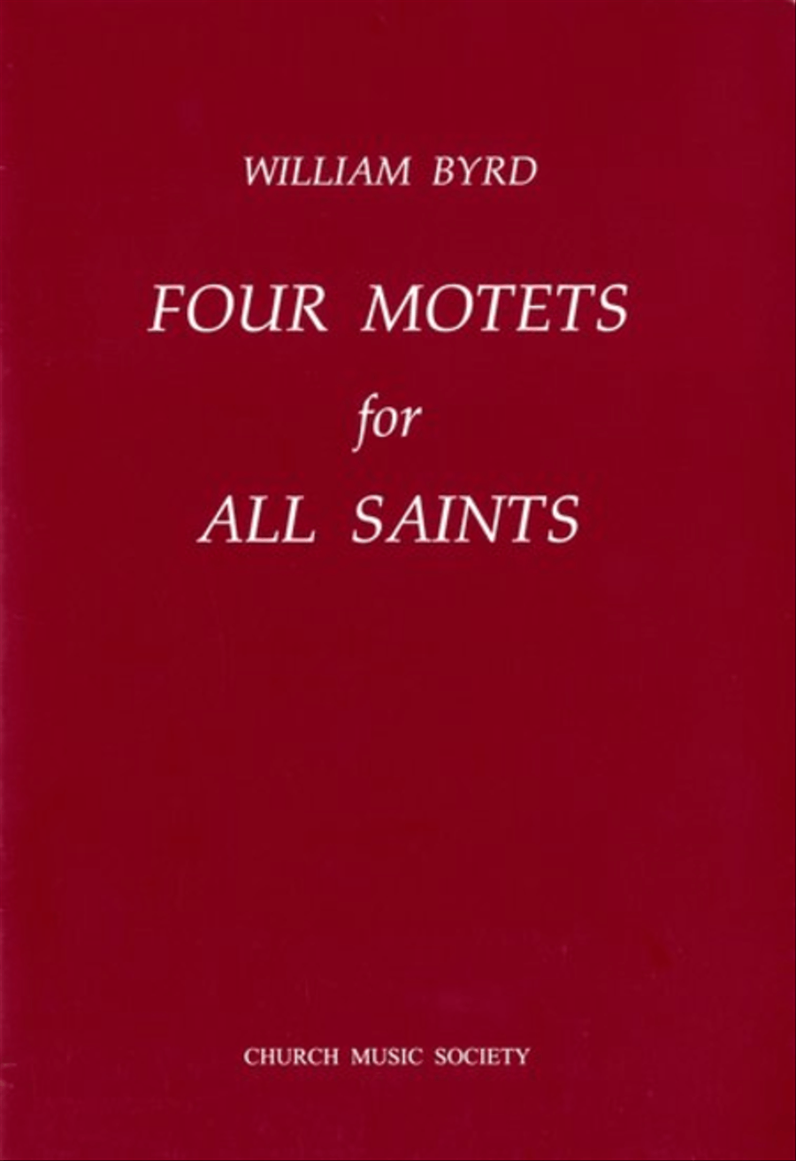 Four Motets for All Saints SSATB scores gallery preview page 1