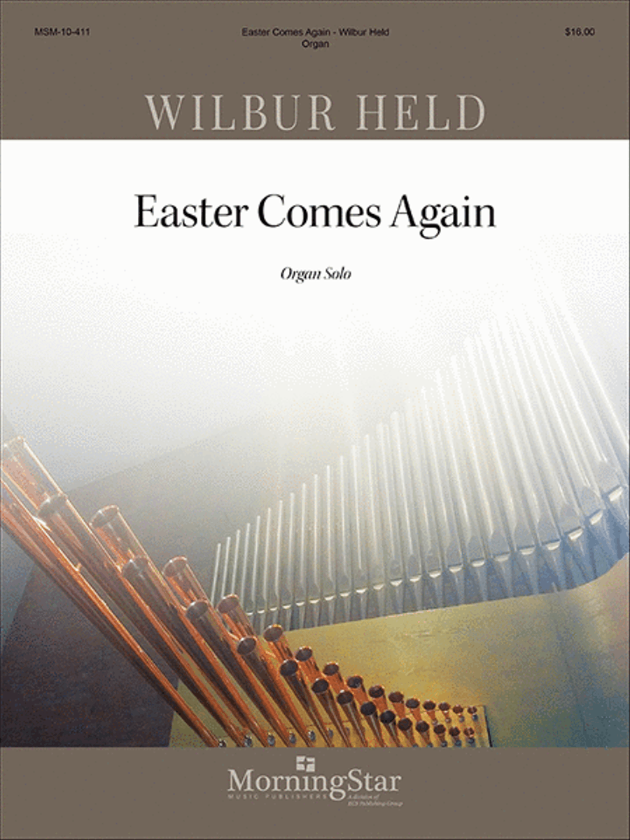 Easter Comes Again Organ scores gallery preview page 1