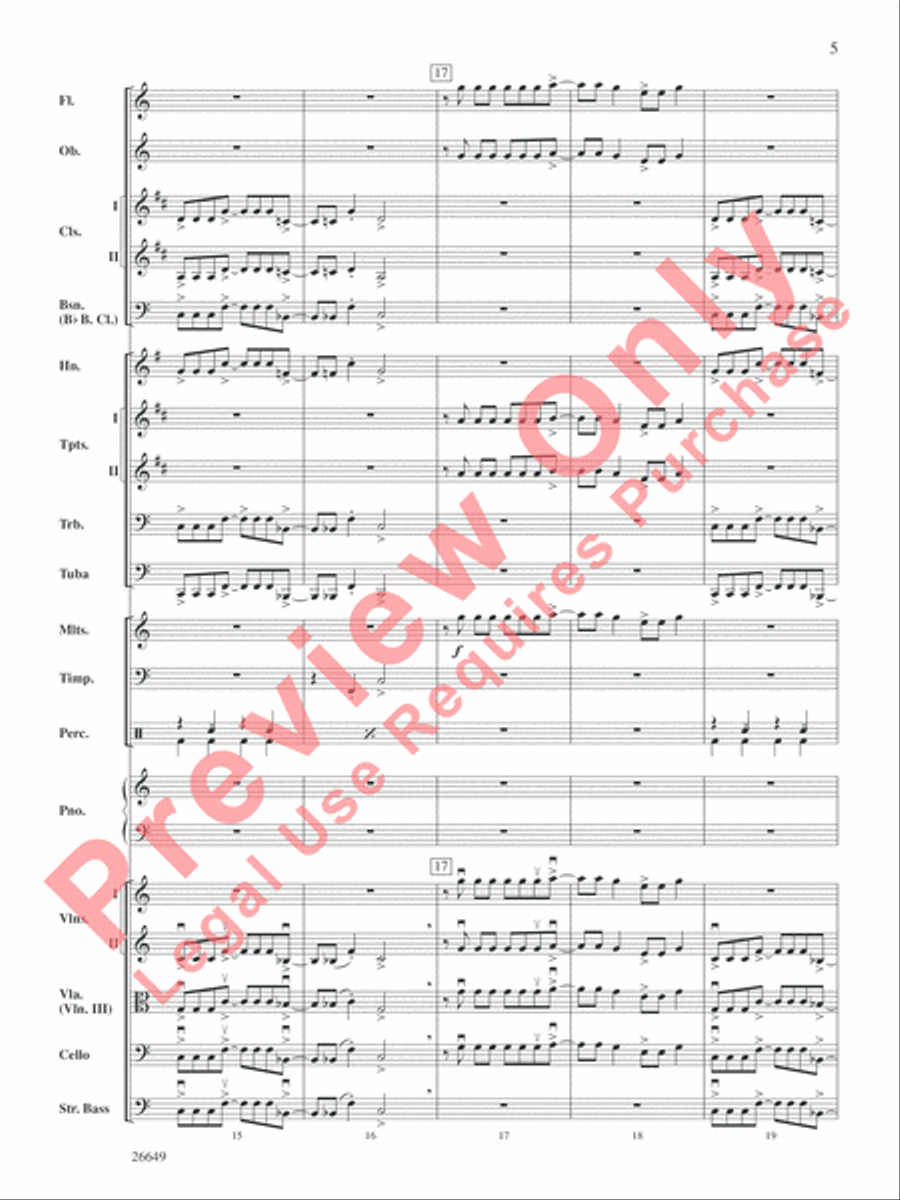 The Best of Green Day Full Orchestra scores gallery preview page 6