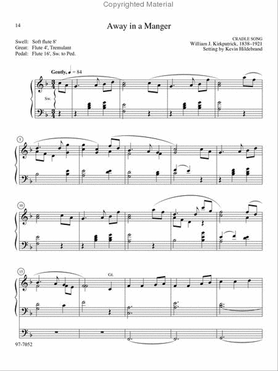 Musica Sacra: Easy Hymn Preludes for Organ, Vol. 3