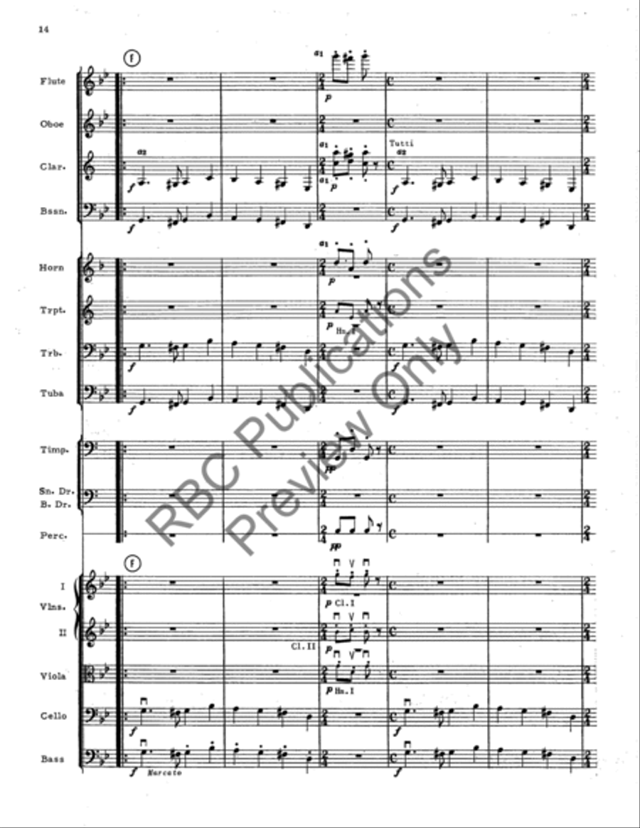 Fum Fum Fum Orch (Score) Full Orchestra scores gallery preview page 15