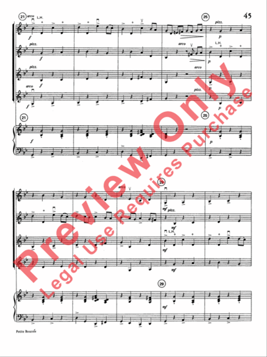Highland/Etling Violin Quartet Series: Book 1