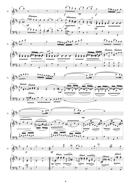 Mozart - 3 Flute Quartets for Flute and Piano image number null