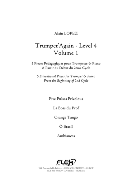 Trumpet'Again - Level 4 - Volume 1 image number null
