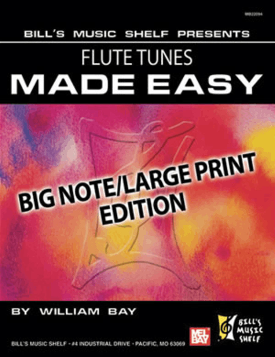 Flute Tunes Made Easy, Big Note/Large Print Edition Oboe scores gallery preview page 1