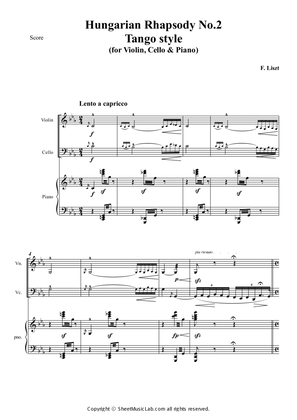 Hungarian Rhapsody No.2 Tango style