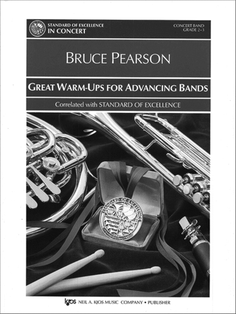 Great Warm-Ups For Advancing Bands-Score Concert Band scores gallery preview page 1