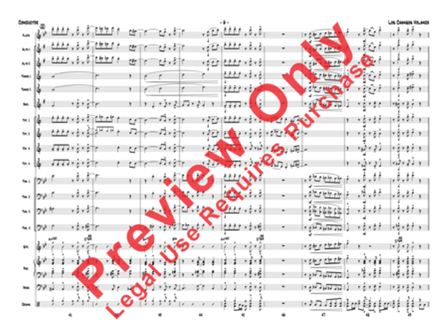 Los Changos Volando Jazz Ensemble scores gallery preview page 9