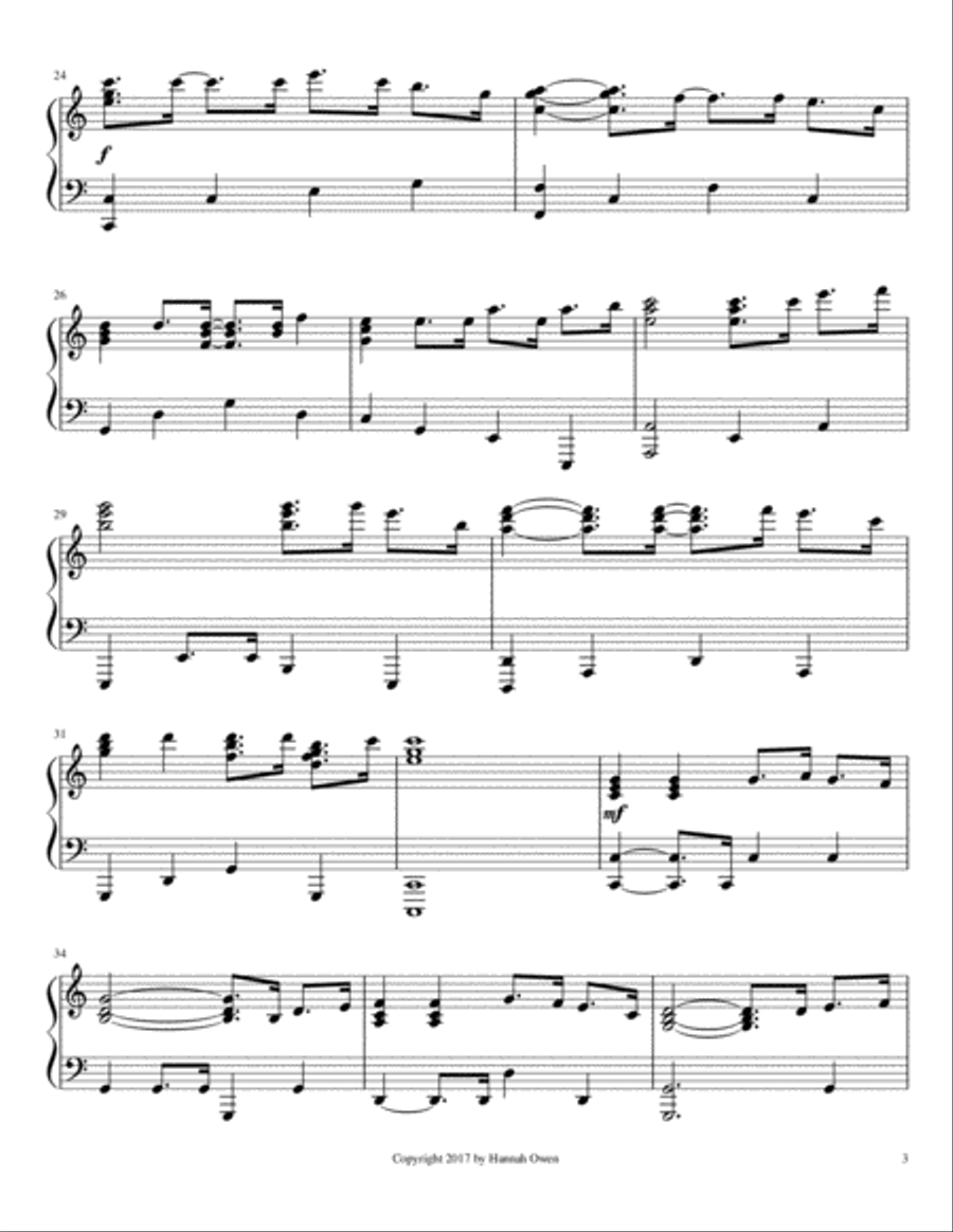 Day at the Circus Piano Solo scores gallery preview page 3