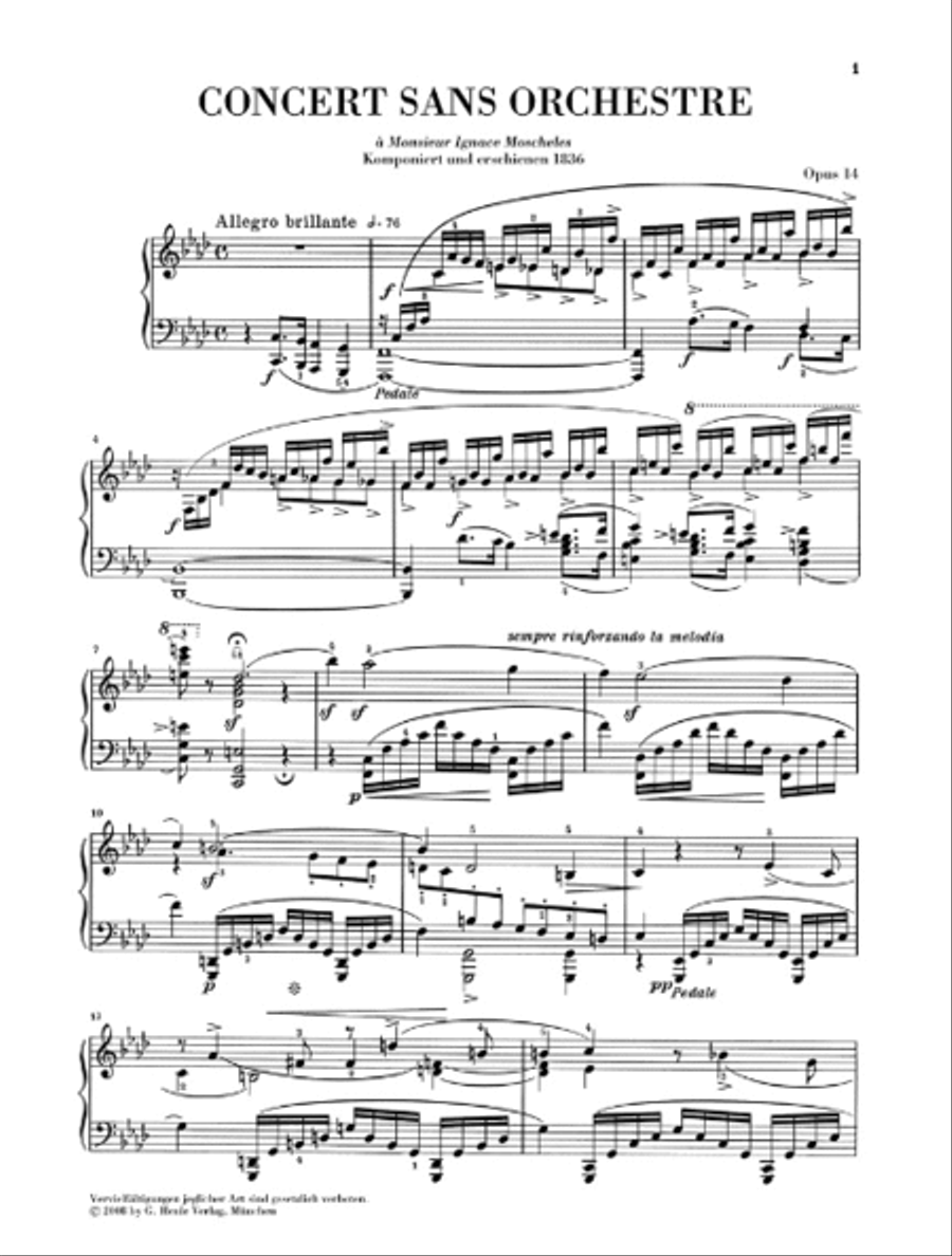 Piano Sonata in F minor Op. 14 Piano Solo scores gallery preview page 3