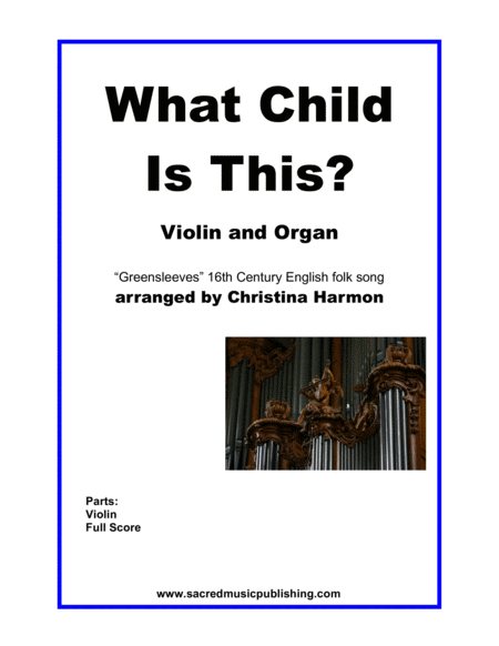 What Child Is This - Violin and Organ image number null