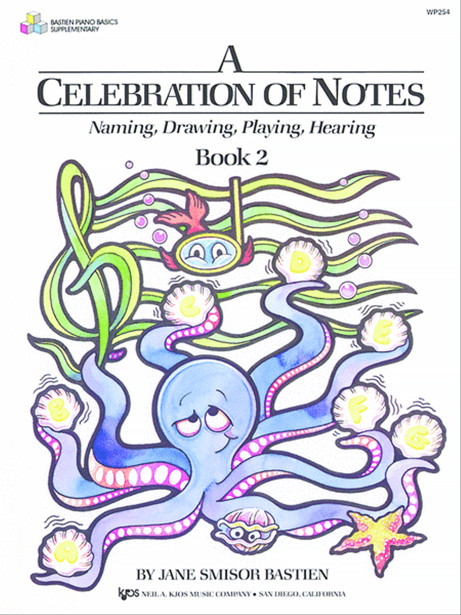 A Celebration of Notes, Book 2 Piano Method scores gallery preview page 1