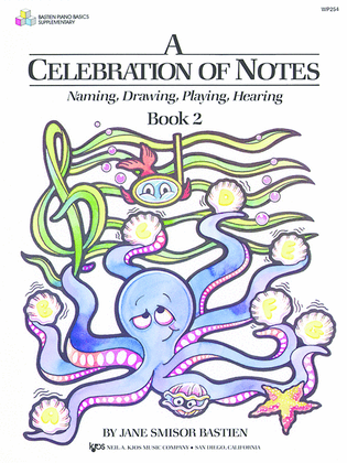 Book cover for A Celebration of Notes, Book 2