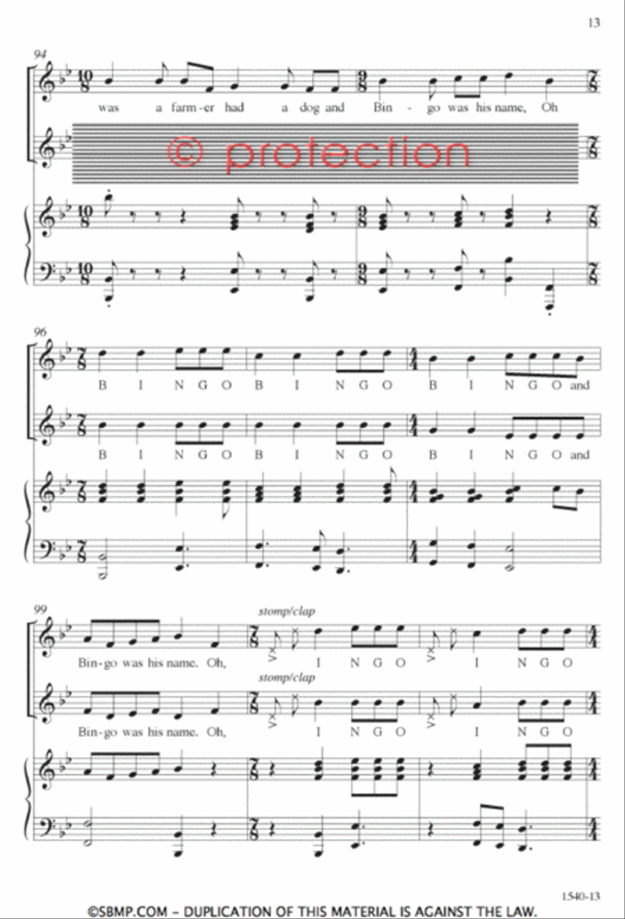 KidSong - SA Octavo KidSong - SA Octavo SA scores gallery preview page 12