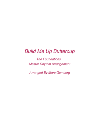 Build Me Up, Buttercup