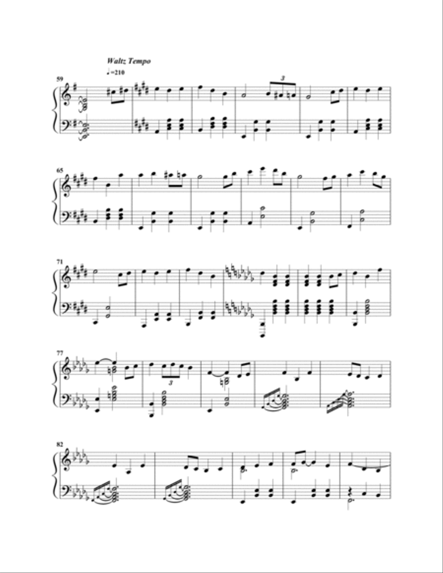 A Life's Story Piano Solo scores gallery preview page 3