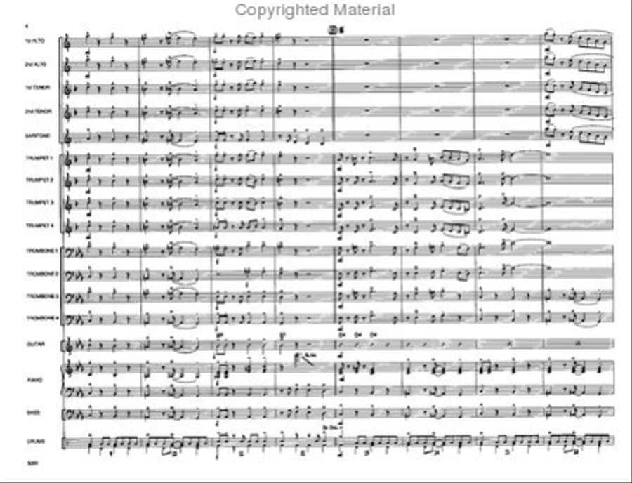 Designated Swinger Jazz Ensemble scores gallery preview page 3