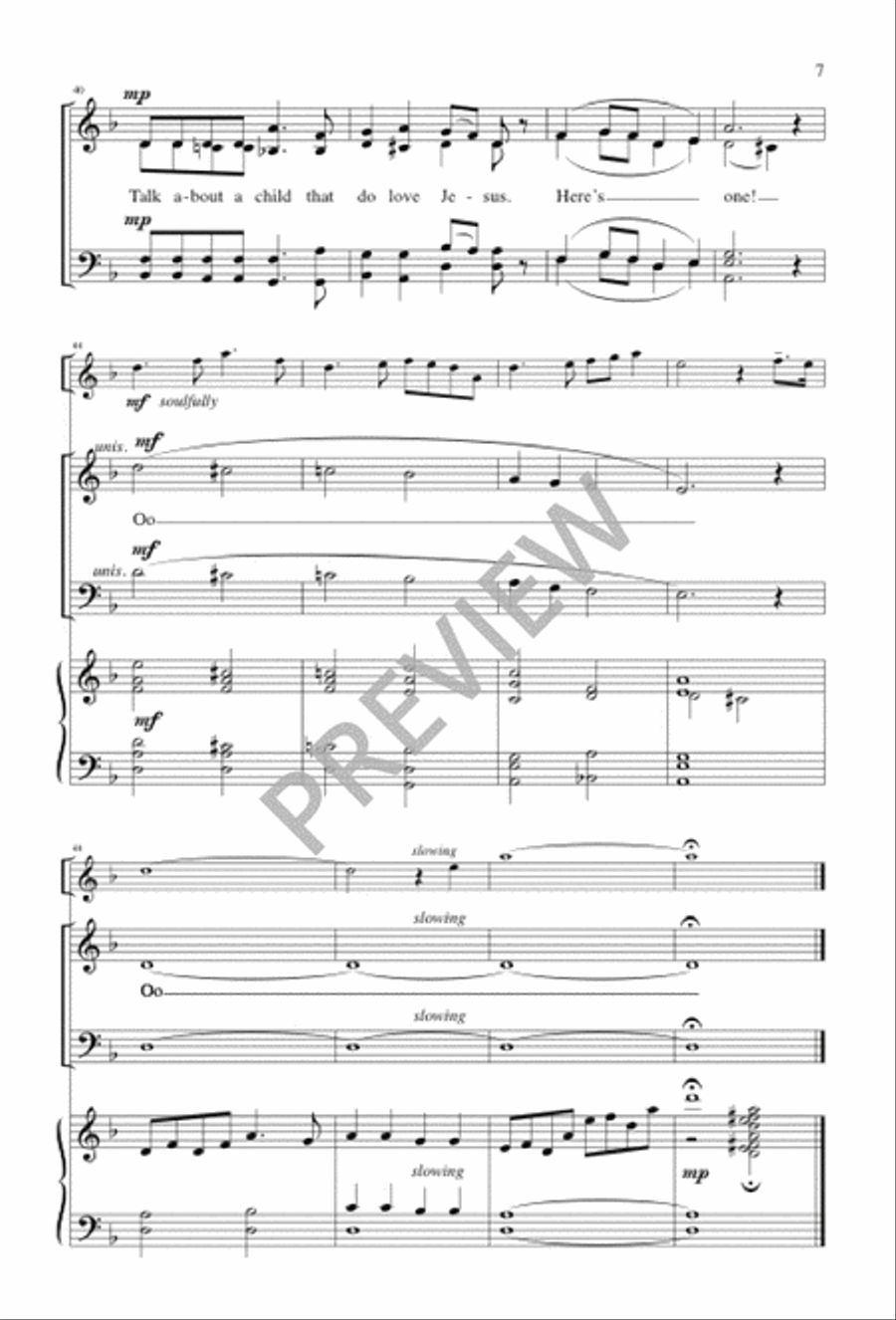 Here's One Here's One 4-Part scores gallery preview page 7
