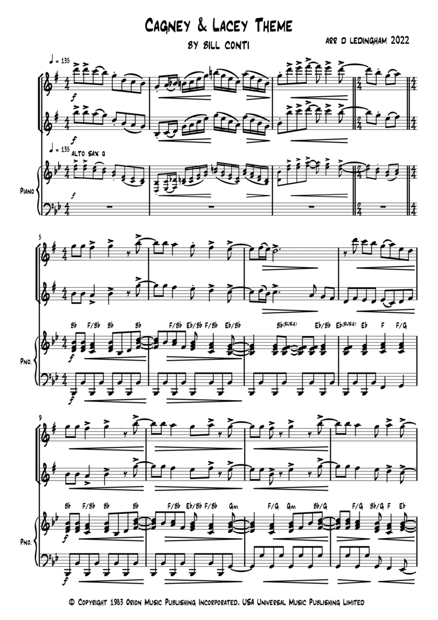 Cagney And Lacey Theme