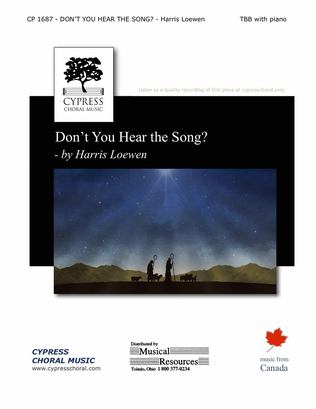 Book cover for Don't You Hear the Song