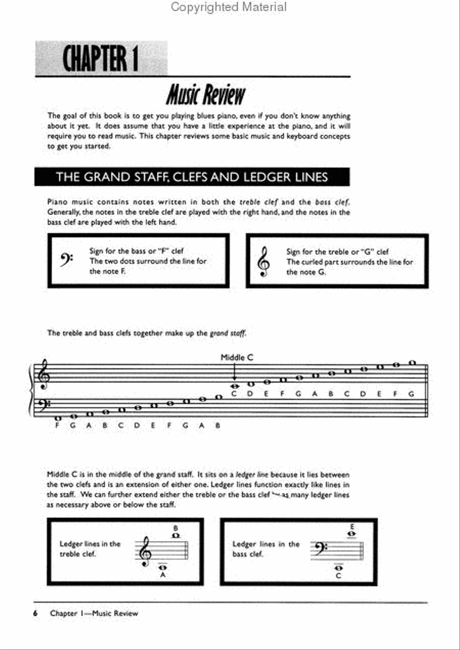 Complete Blues Keyboard Method Electronic Keyboard scores gallery preview page 2