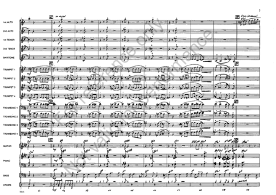 Good Times in Santiago Good Times in Santiago Jazz Ensemble scores gallery preview page 6