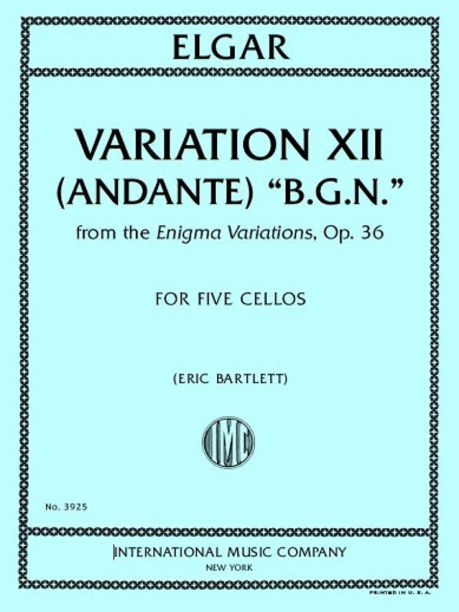 Variation XII (Andante) 