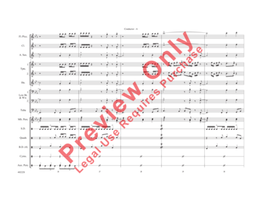 Bad Girls Bad Girls Marching Band scores gallery preview page 7
