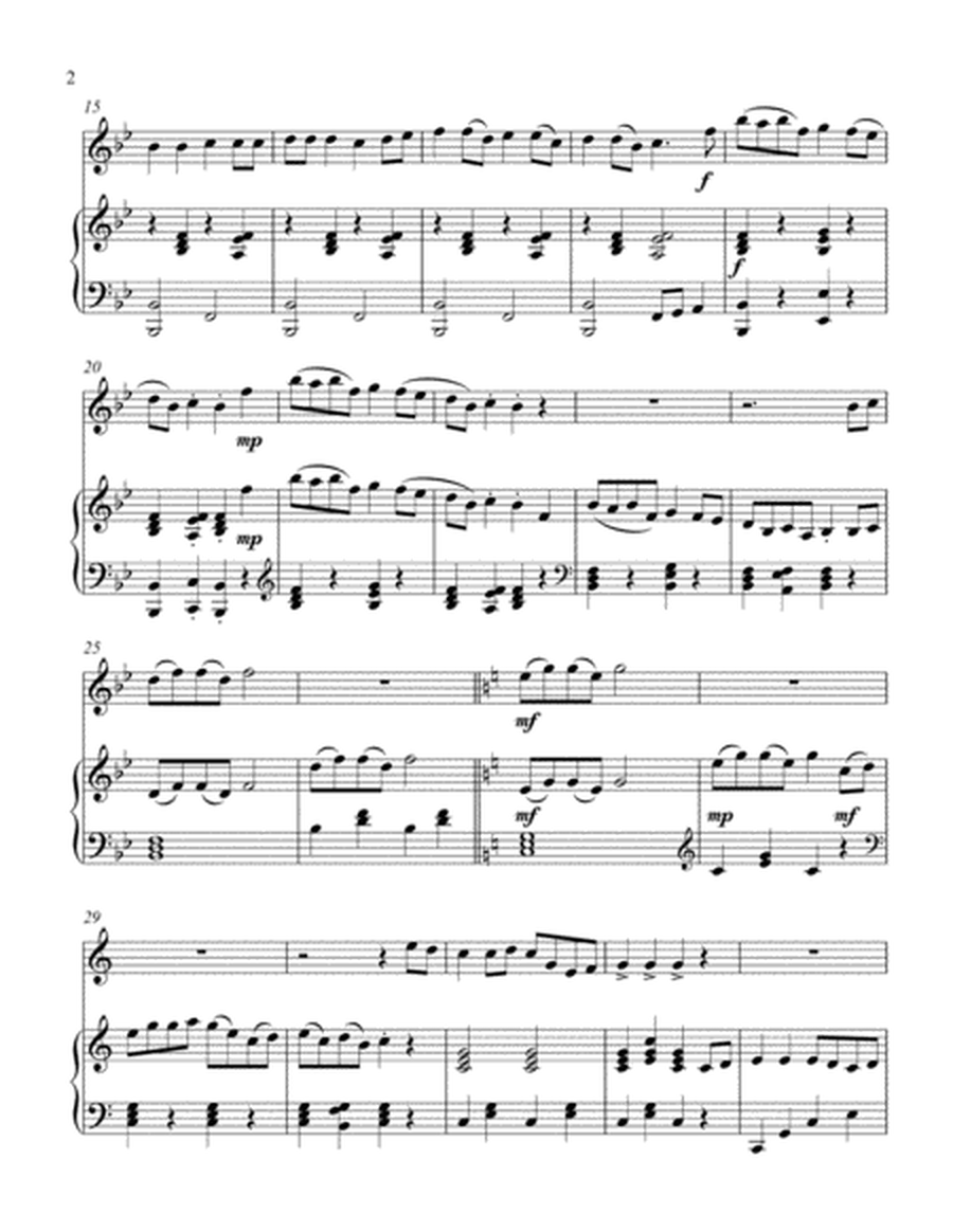 Hoedown Medley (treble C instrument solo) image number null