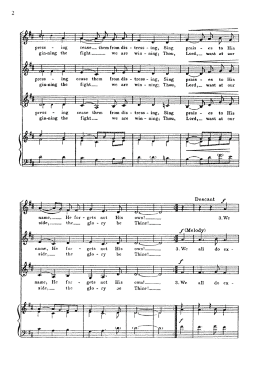 Prayer of Thankgiving Prayer of Thankgiving SSA scores gallery preview page 3