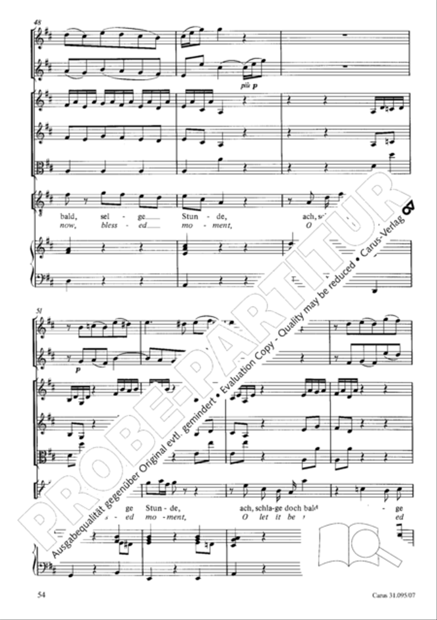 For me to live is Jesus (Christus, der ist mein Leben) STB scores gallery preview page 55