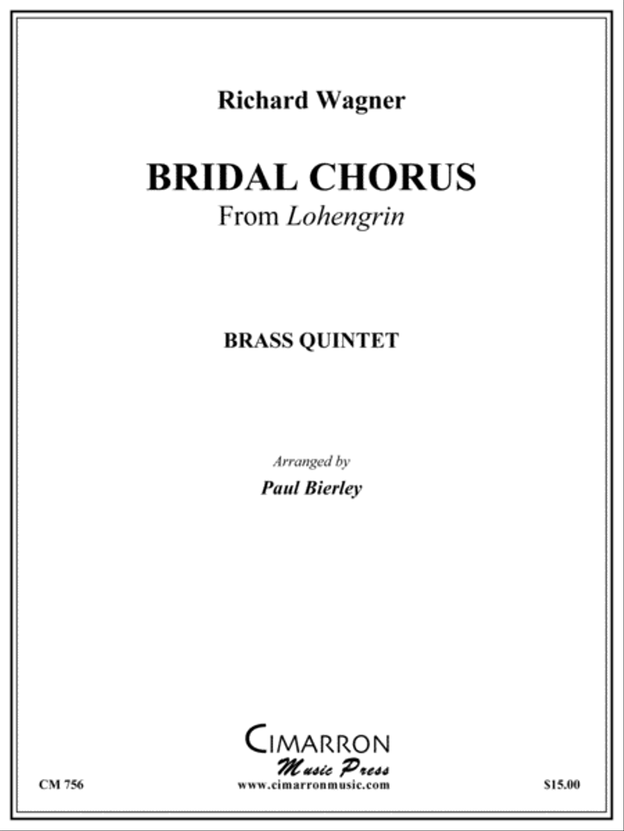 Bridal Chorus Bridal Chorus Brass Quintet scores gallery preview page 1