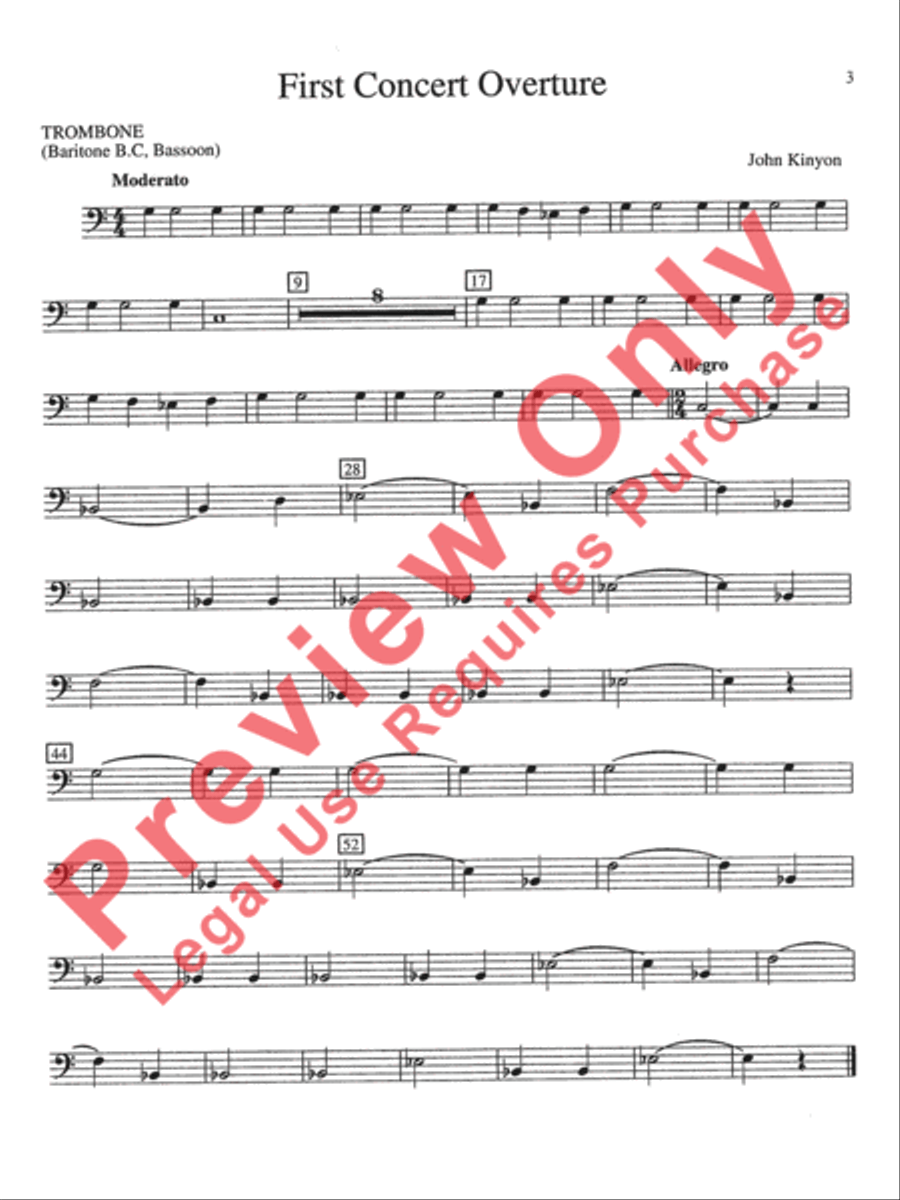 Yamaha Performance Folio Concert Band Methods scores gallery preview page 7