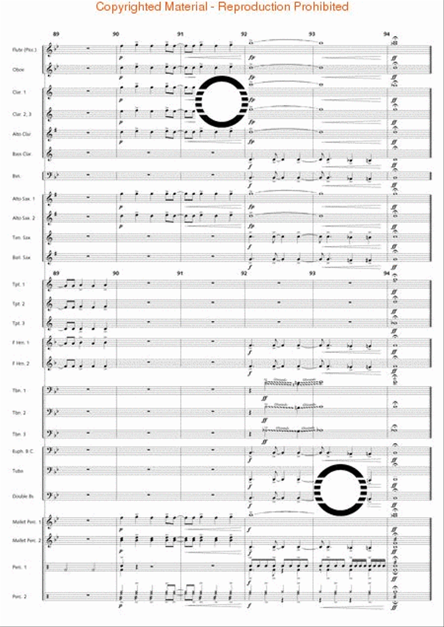 All Aboard! Concert Band scores gallery preview page 19