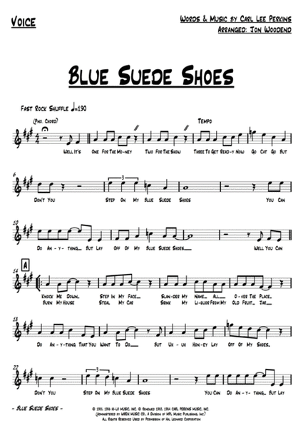 Blue Suede Shoes image number null