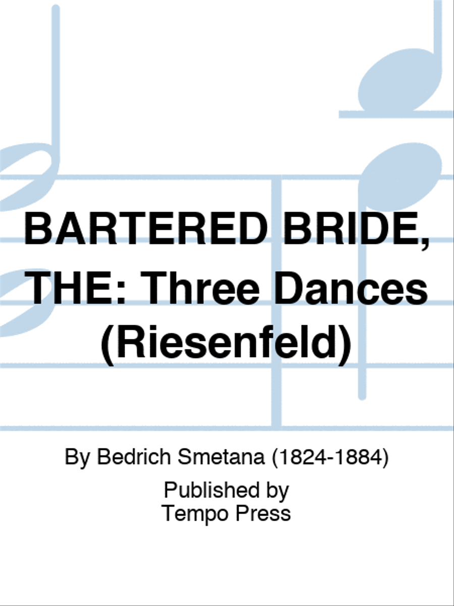 BARTERED BRIDE, THE: Three Dances (Riesenfeld) Cello scores gallery preview page 1