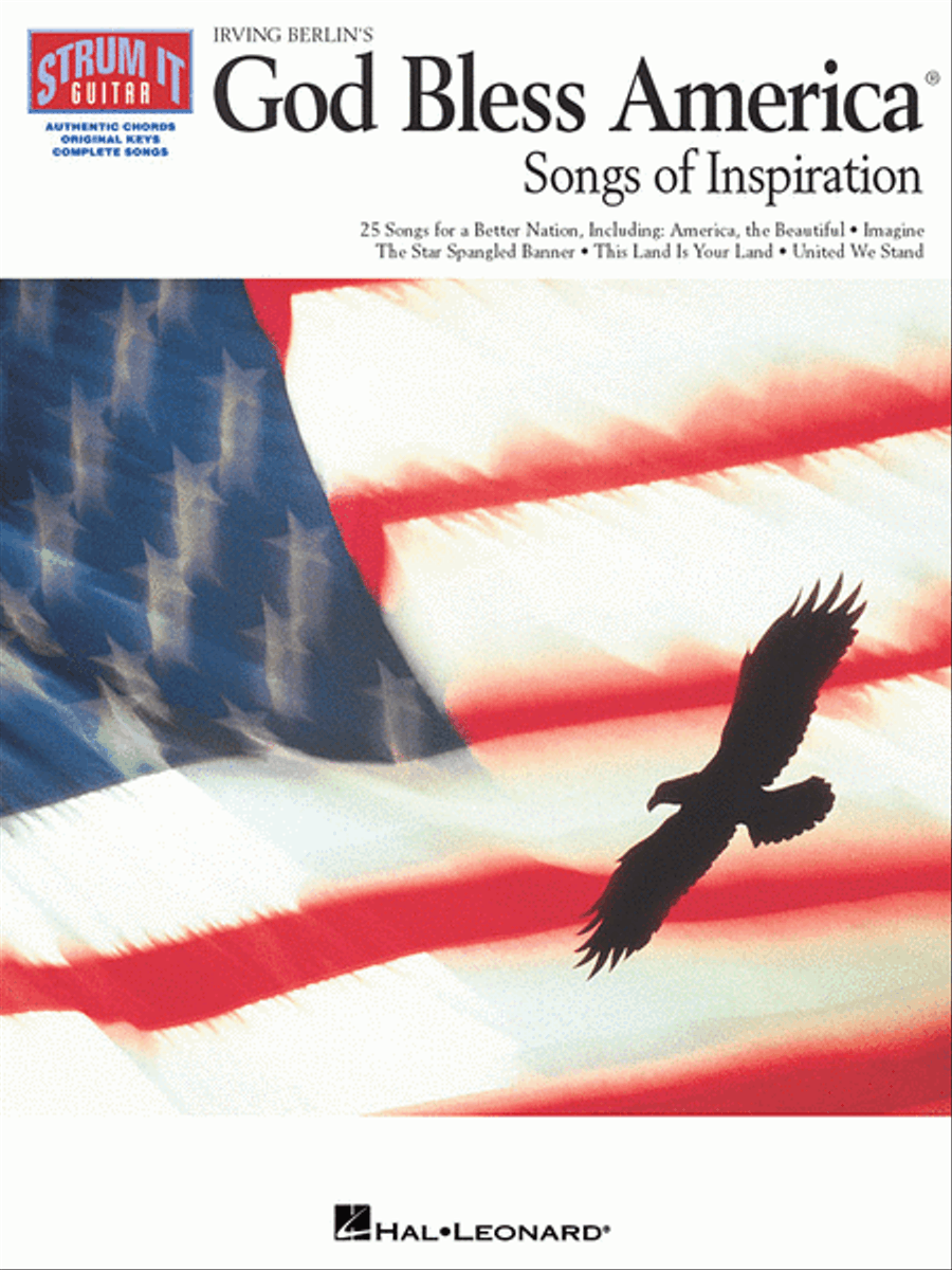 Irving Berlin's God Bless America Easy Guitar scores gallery preview page 1