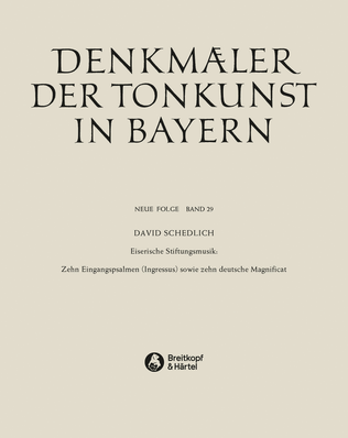 Denkmaler der Tonkunst in Bayern (Neue Folge)