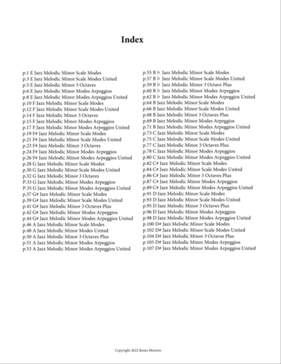 The Complete Book of Modes for Guitar Book 2 The Jazz Melodic Minor Scale Modes Electric Guitar scores gallery preview page 4