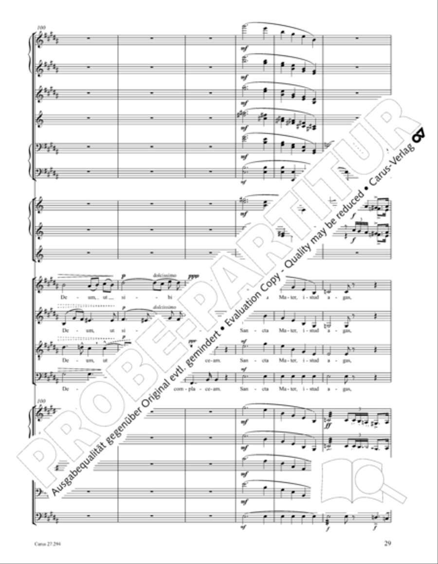 Stabat mater Stabat mater 4-Part scores gallery preview page 30