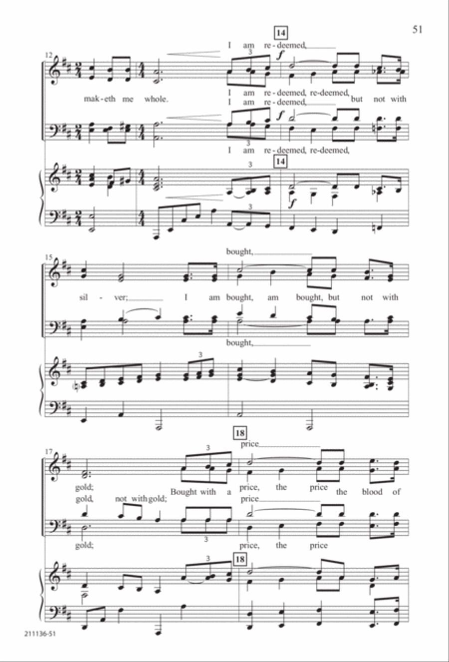 Marching to Zion 4-Part scores gallery preview page 57