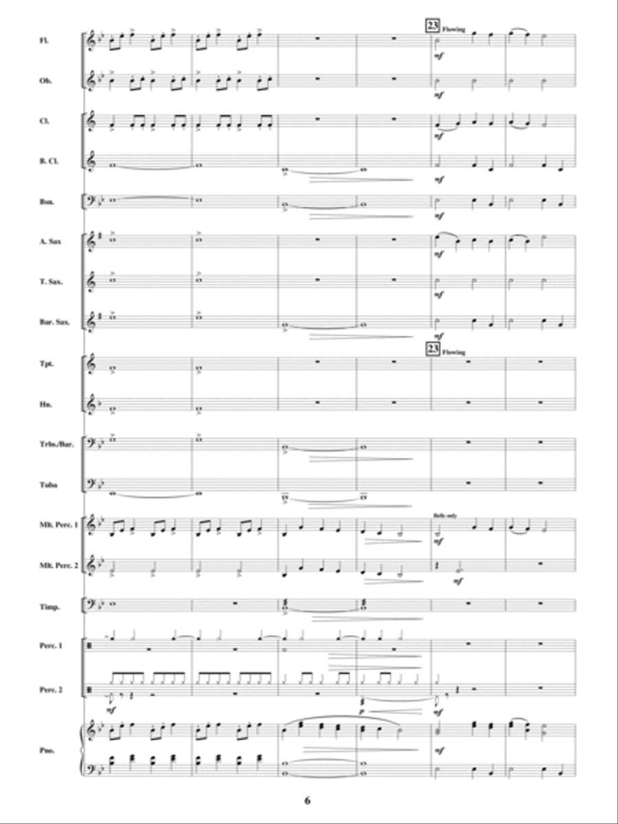 The King's Flourish Concert Band scores gallery preview page 5