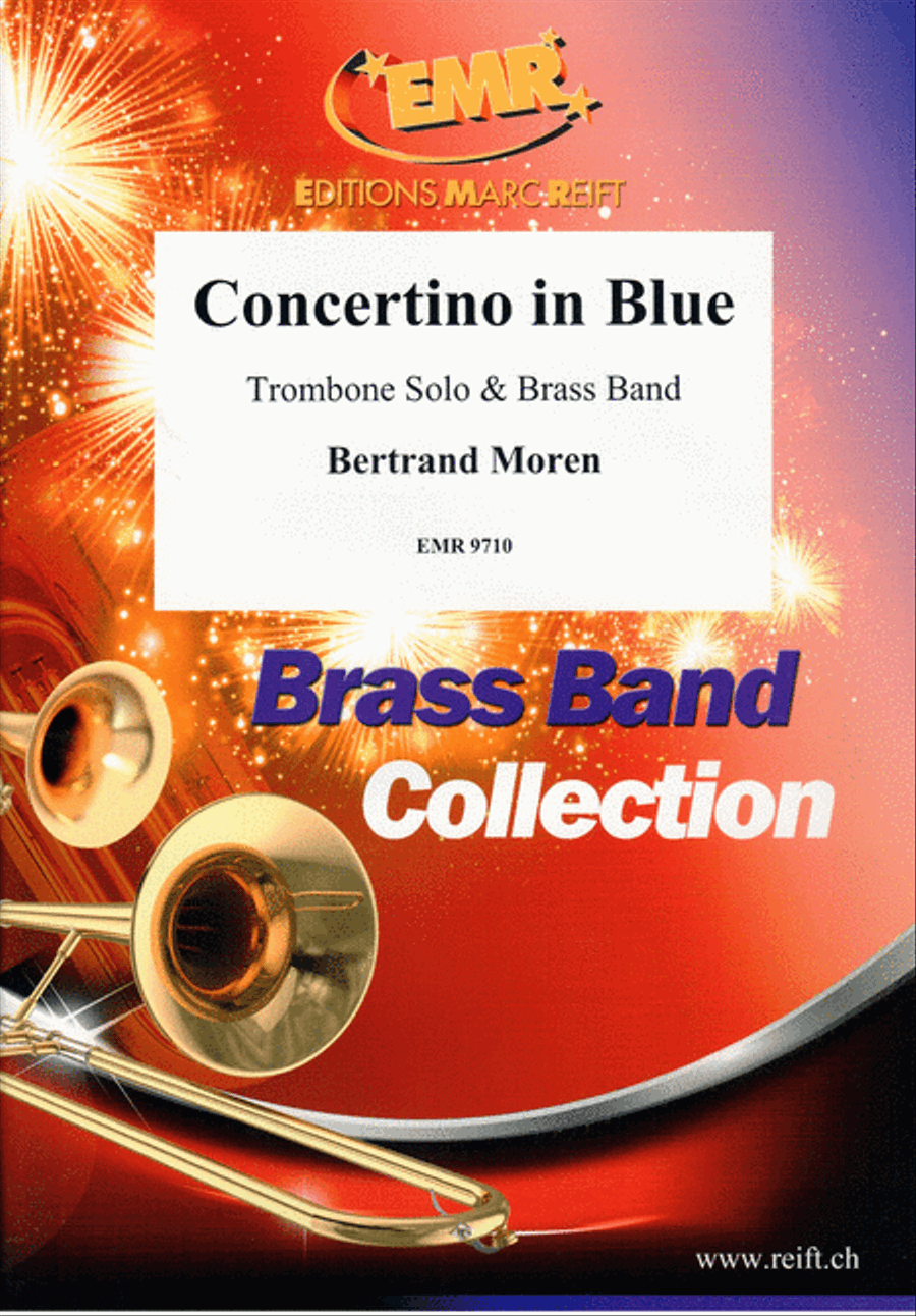 Concertino in Blue Brass Band scores gallery preview page 1