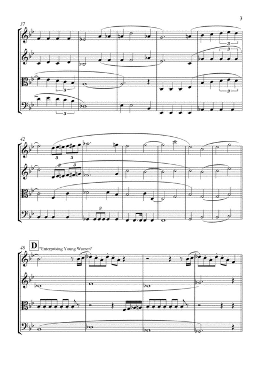 To Boldly Go from STAR TREK String Quartet scores gallery preview page 3