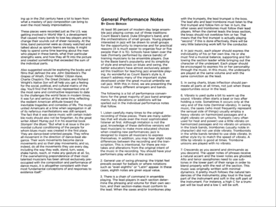 Flying Home: Score Jazz Ensemble scores gallery preview page 3