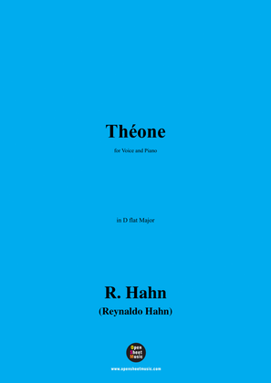 R. Hahn-Théone,in D flat Major