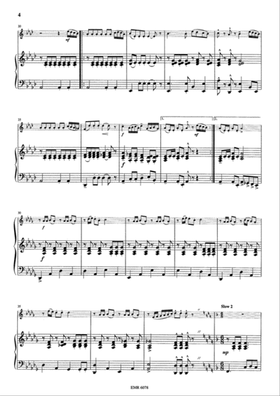 Happy Birthday Tenor Saxophone scores gallery preview page 5