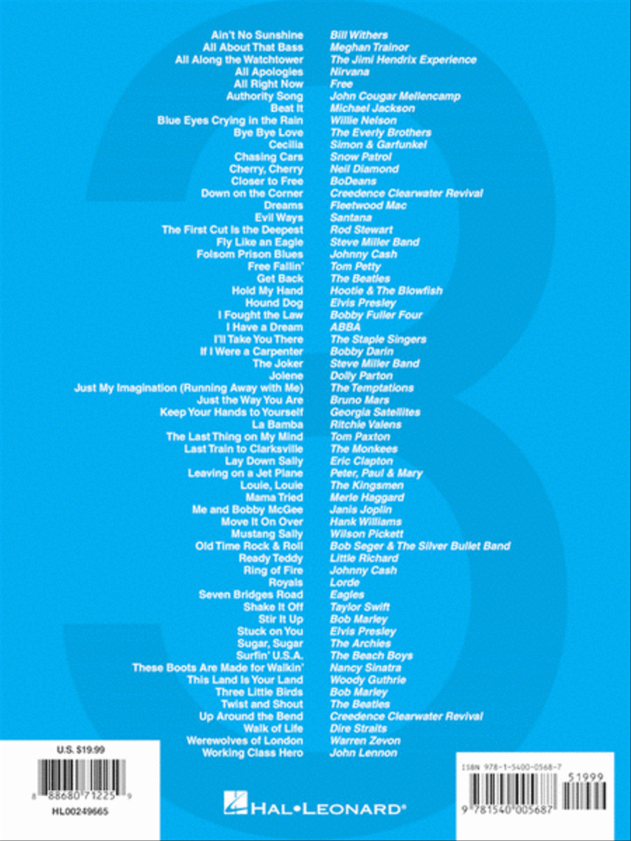 The Three Chord Songbook Piano, Vocal, Guitar scores gallery preview page 7