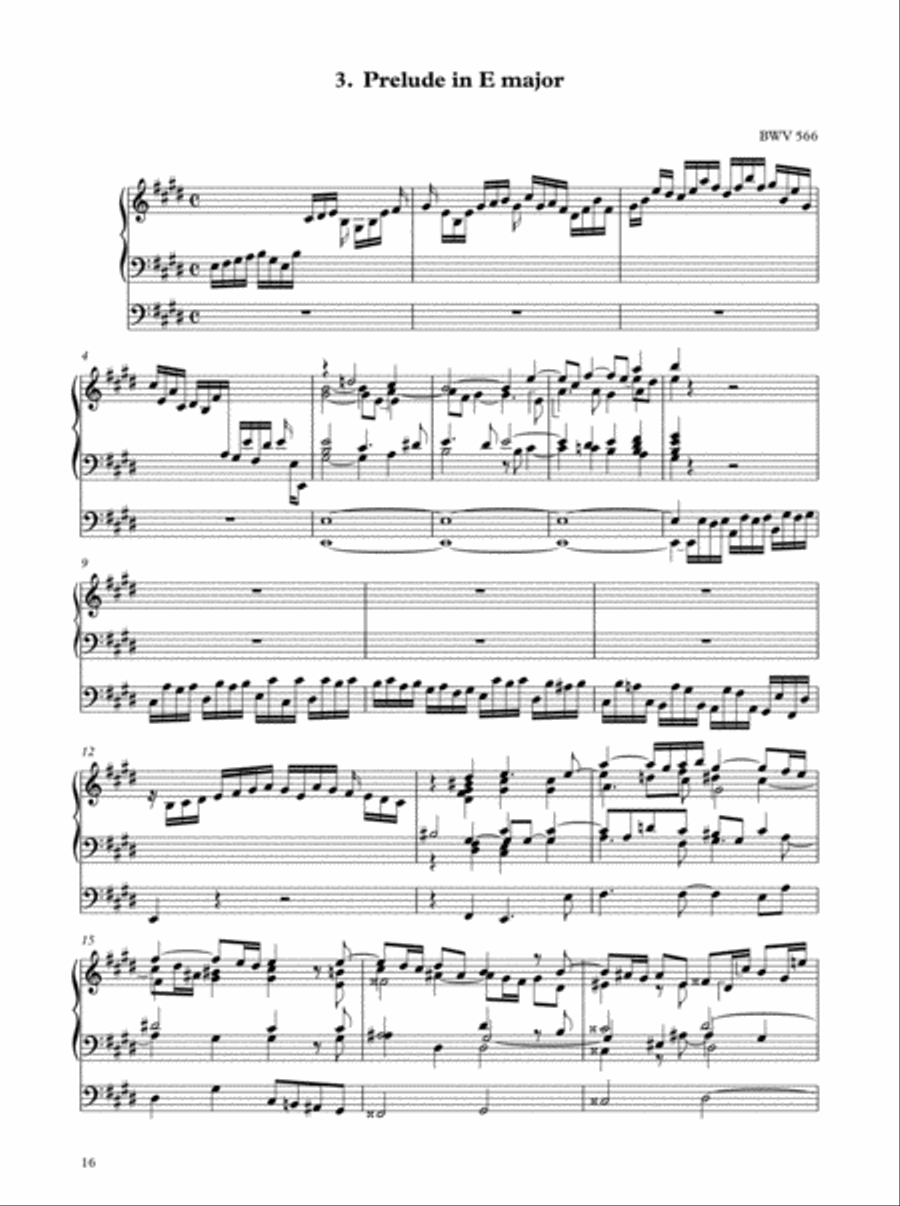 Oxford Bach Books for Organ: Manuals and Pedals, Book 2 Organ scores gallery preview page 4